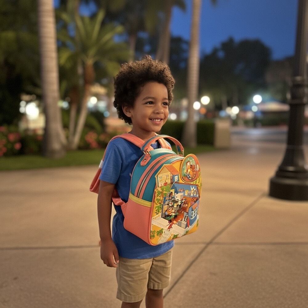 Disney Lilo & Stitch House mini backpack
